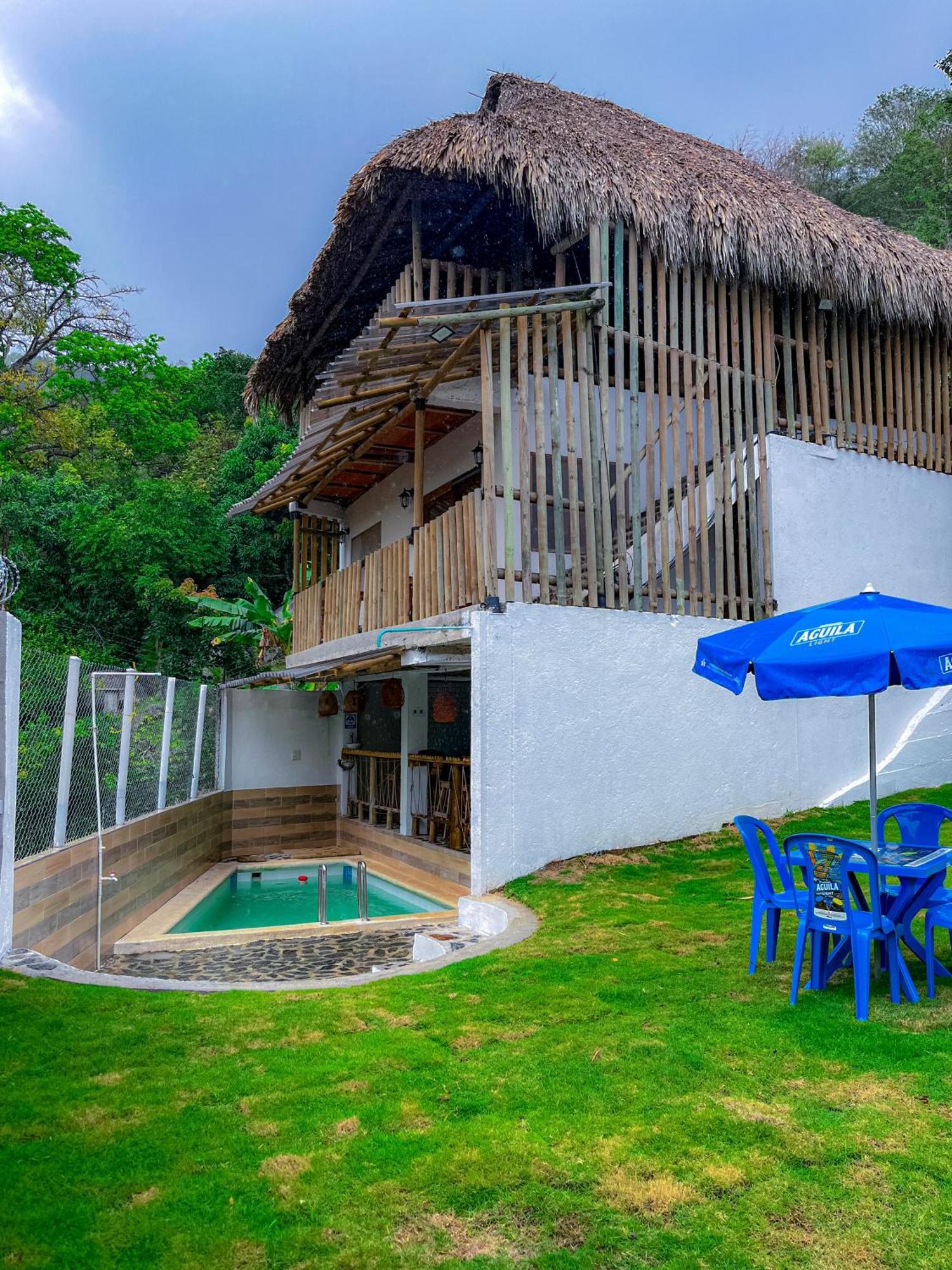 Cabana Mirador Del Bosque, Sector Parque Tayrona 圣玛尔塔 外观 照片