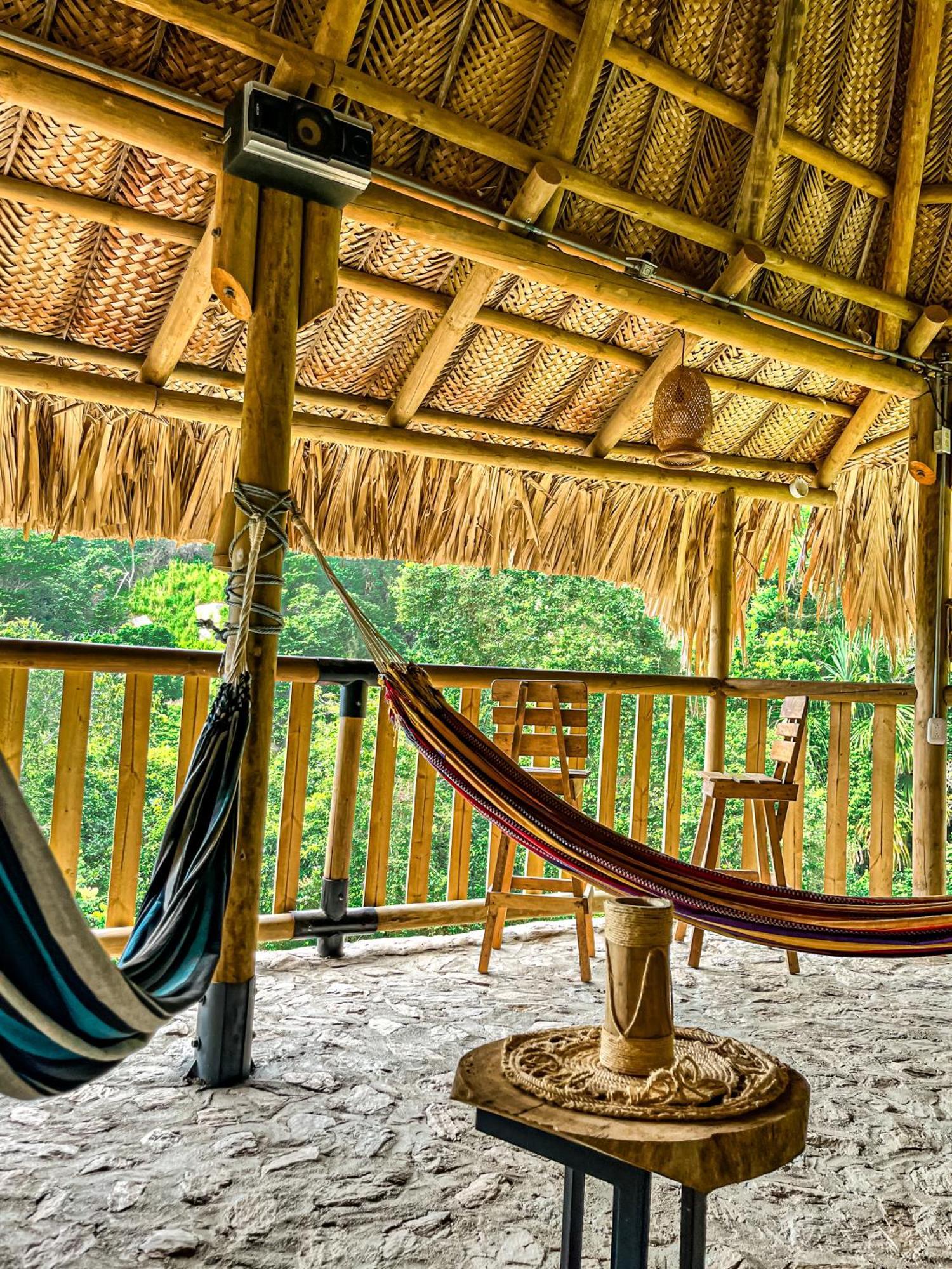 Cabana Mirador Del Bosque, Sector Parque Tayrona 圣玛尔塔 外观 照片